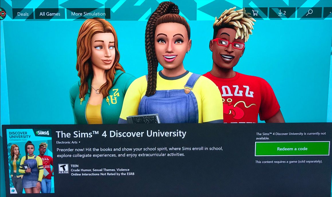 Sims 4 discover university pc